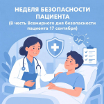 Неделя безопасности пациента, приуроченная ко Всемирному дню безопасности пациентов (17 сентября)